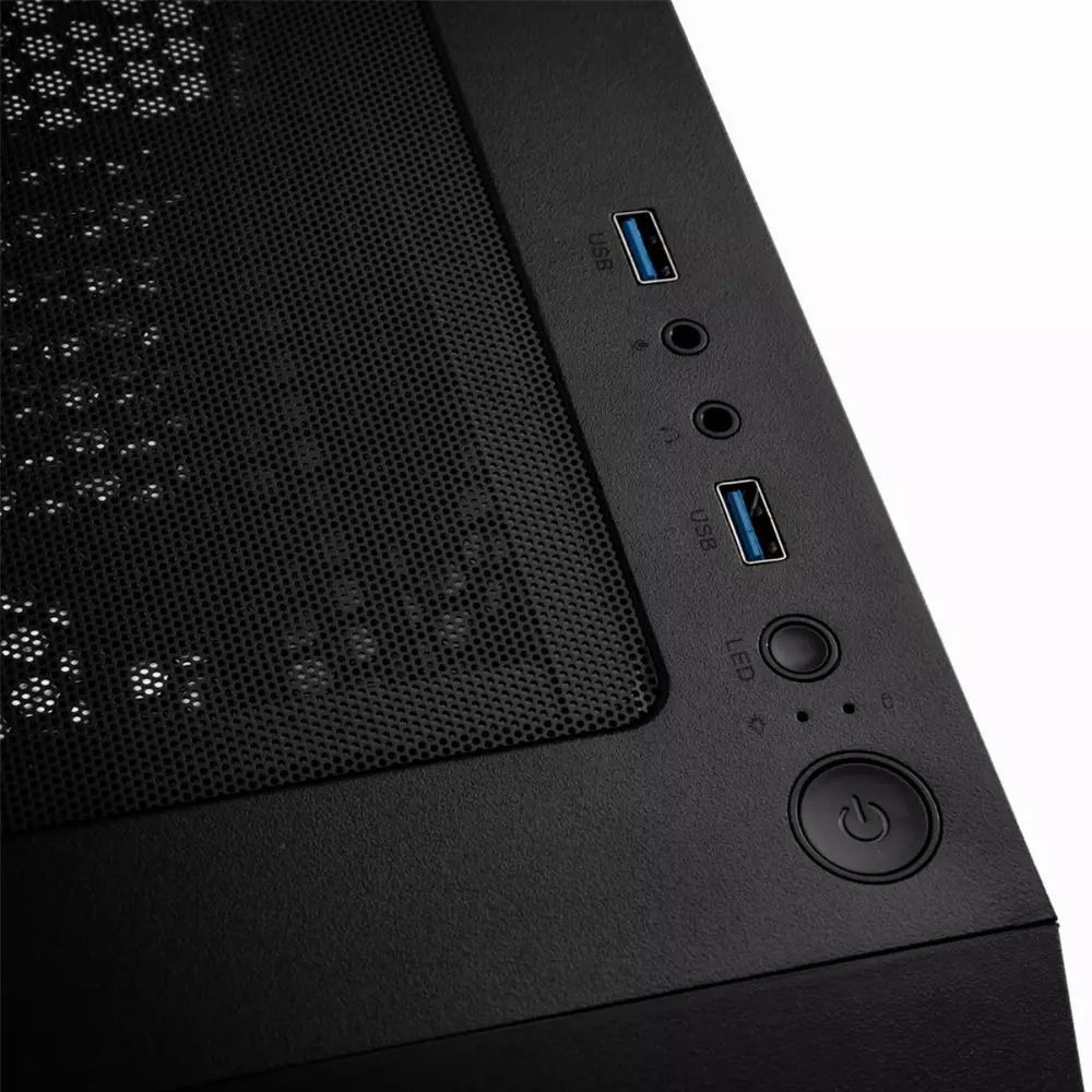 Кутия BitFenix NOVA Mesh SE TG ARGB Black