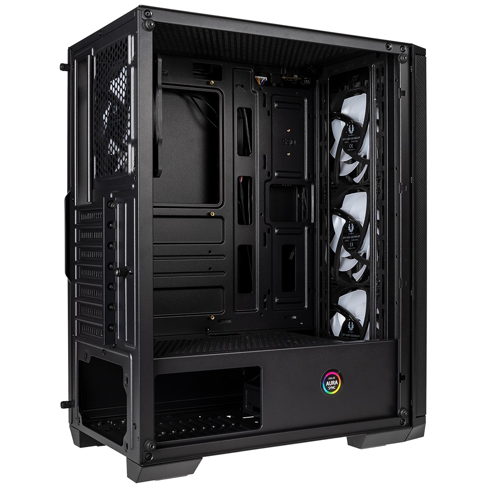 Кутия BitFenix NOVA Mesh SE TG ARGB Black