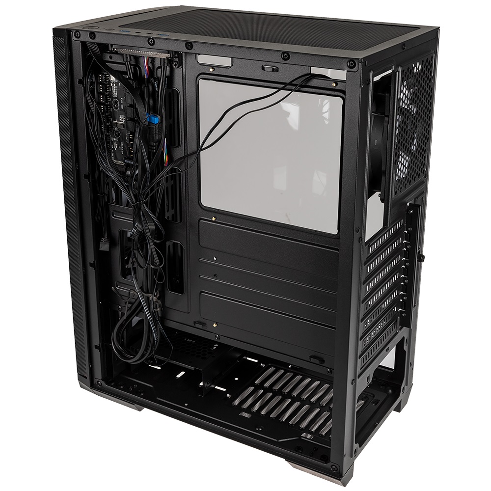 Кутия BitFenix NOVA Mesh SE TG ARGB Black