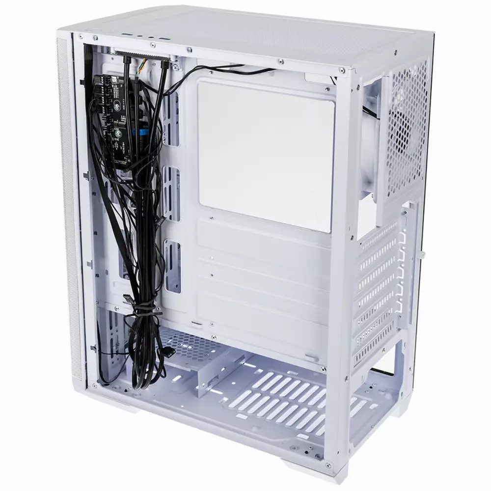 Кутия BitFenix Nova Mesh SE TG White ARGB