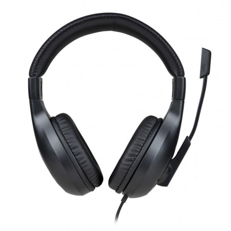 Геймърски слушалки Nacon Bigben XBox X Official Headset V1 Black, Микрофон, Черен