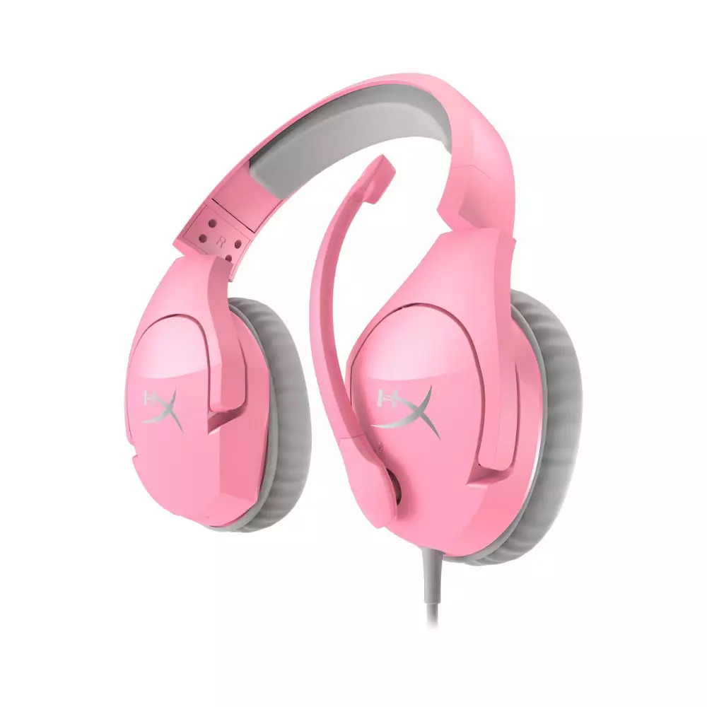 Геймърски слушалки HyperX Cloud Stinger Pink
