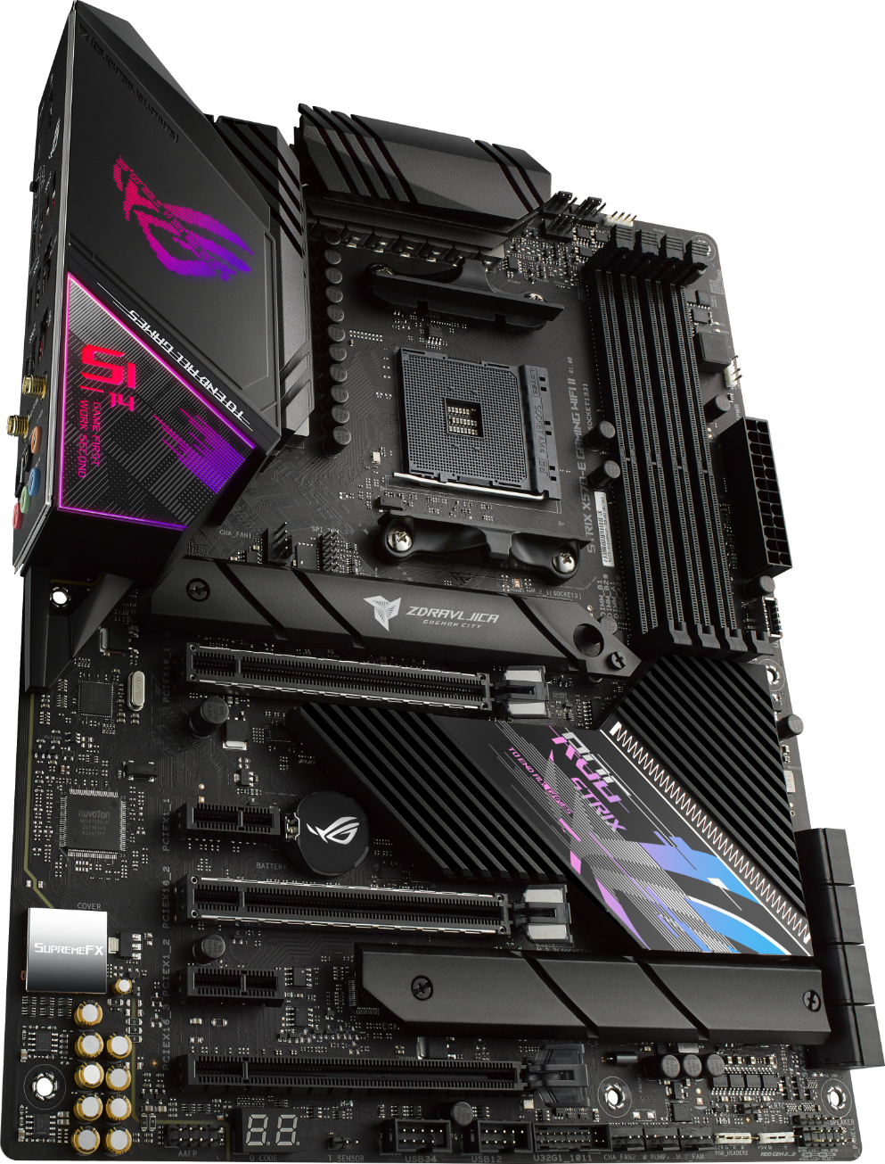 Дънна платка ASUS ROG STRIX X570-E GAMING WIFI II