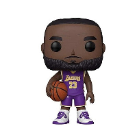 Фигурка Funko POP! Basketball NBA: Los Angeles Lakers - LeBron James (Purple Jursey) #98, 10"
