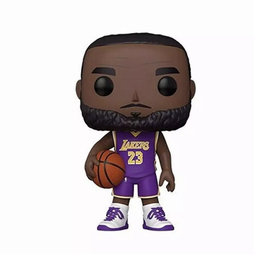 Фигурка Funko POP! Basketball NBA: Los Angeles Lakers - LeBron James (Purple Jursey) #98, 10"