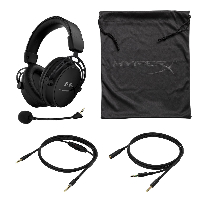 Геймърски слушалки HyperX Cloud Alpha Blackout
