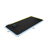 Геймърски пад HyperX Pulsefire Mat XL RGB Black 900 x 420