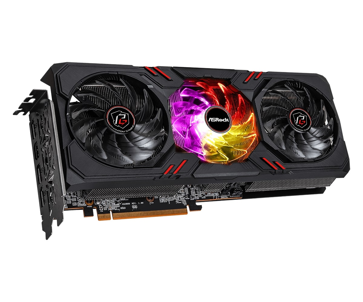  Комбо Asrock RX 6600 XT PHANTOM GAMING D + GIGABYTE B550M AORUS ELITE  + 2X8GB TEAM GROUP T-FORCE VULCAN TUF