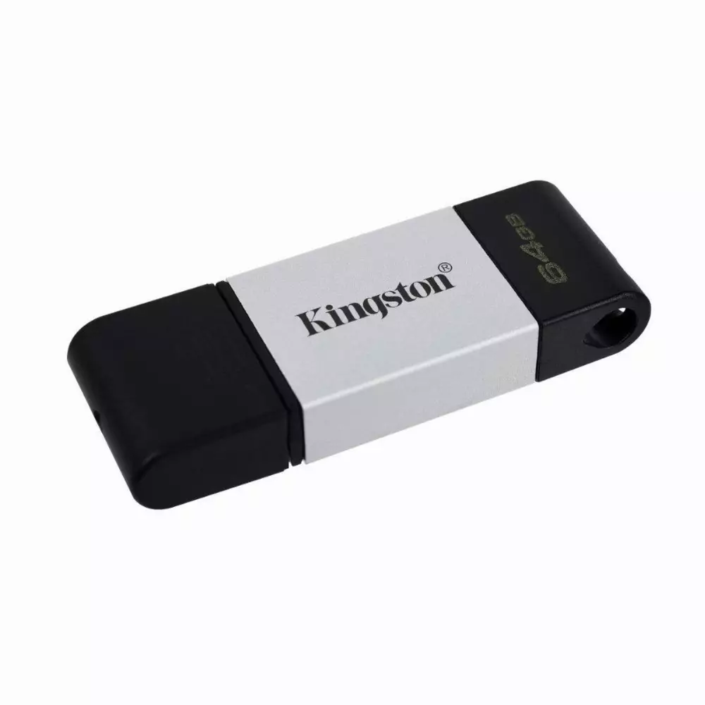 USB памет Kingston DataTraveler 80 64GB USB-C 3.2 Gen 1 Black