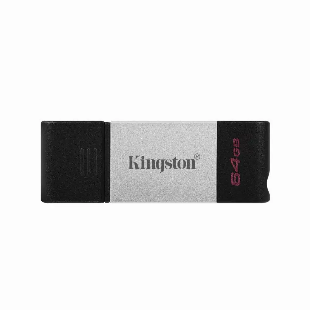 USB памет Kingston DataTraveler 80 64GB USB-C 3.2 Gen 1 Black
