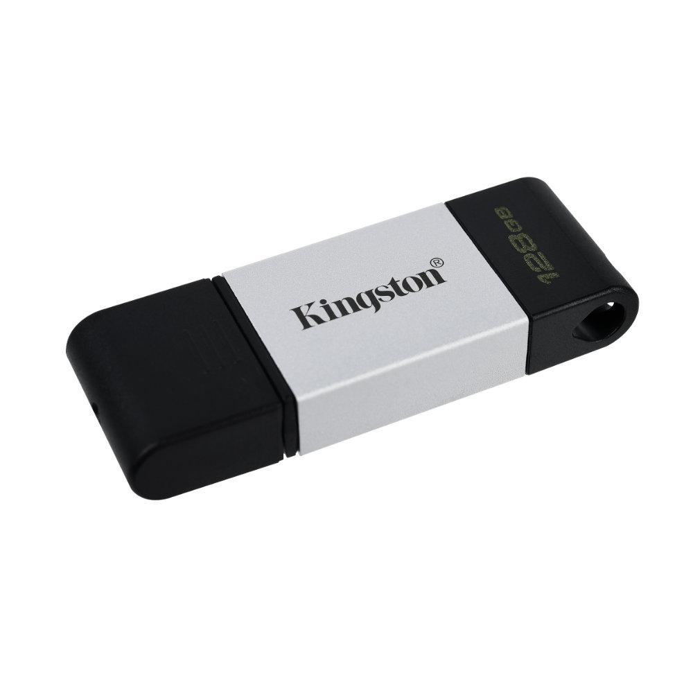 USB памет Kingston DataTraveler 80 128GB USB-C 3.2 Gen 1 Black