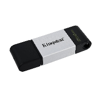 USB памет KINGSTON DataTraveler 80, 256GB, USB-C 3.2 Gen 1, Черна