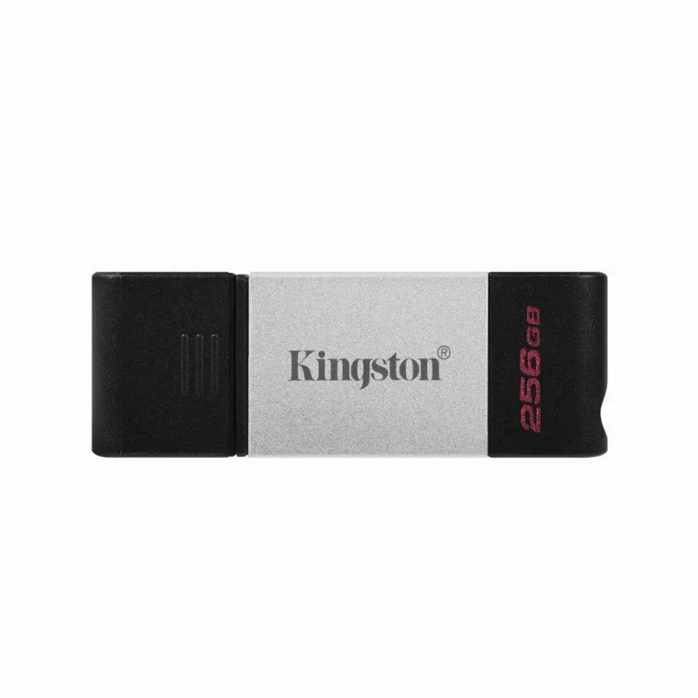 USB памет KINGSTON DataTraveler 80, 256GB, USB-C 3.2 Gen 1, Черна