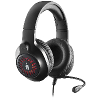 Геймърски слушалки Spartan Gear Medusa Black