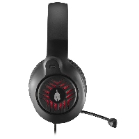 Геймърски слушалки Spartan Gear Medusa Black