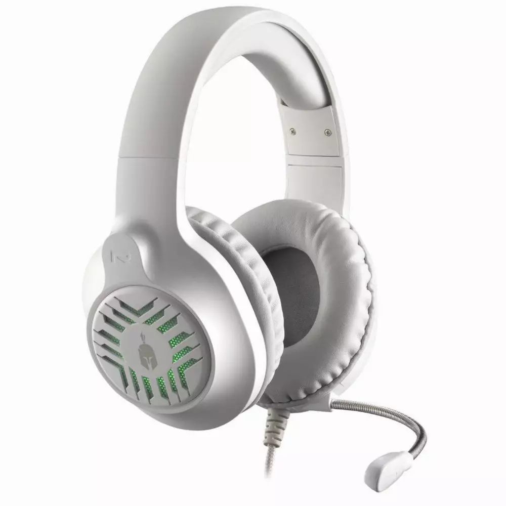 Геймърски слушалки Spartan Gear Medusa White