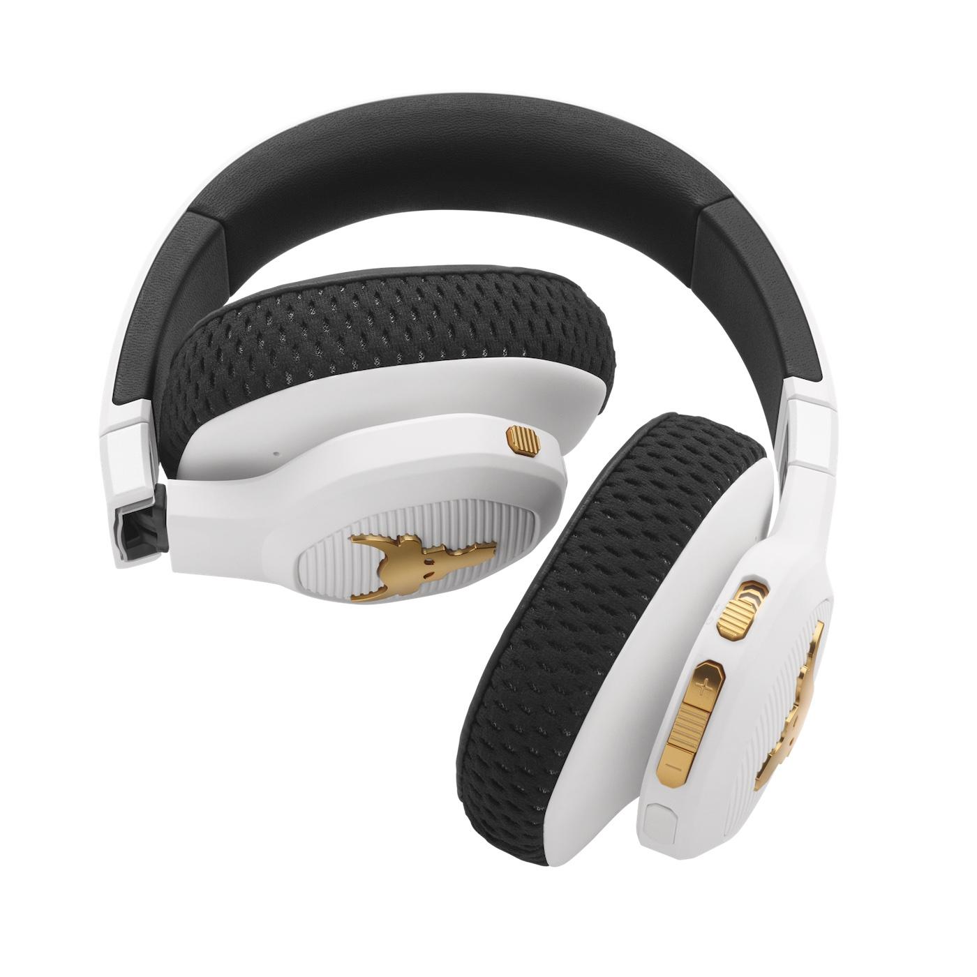 Блутут слушалки JBL UA Project Rock Over-Ear Training, Бял