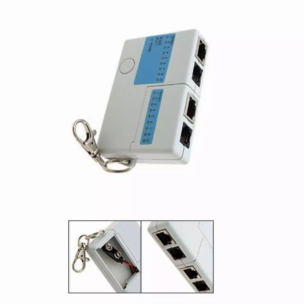 Тестер за кабели RJ-45/RJ-11 ESTILLO