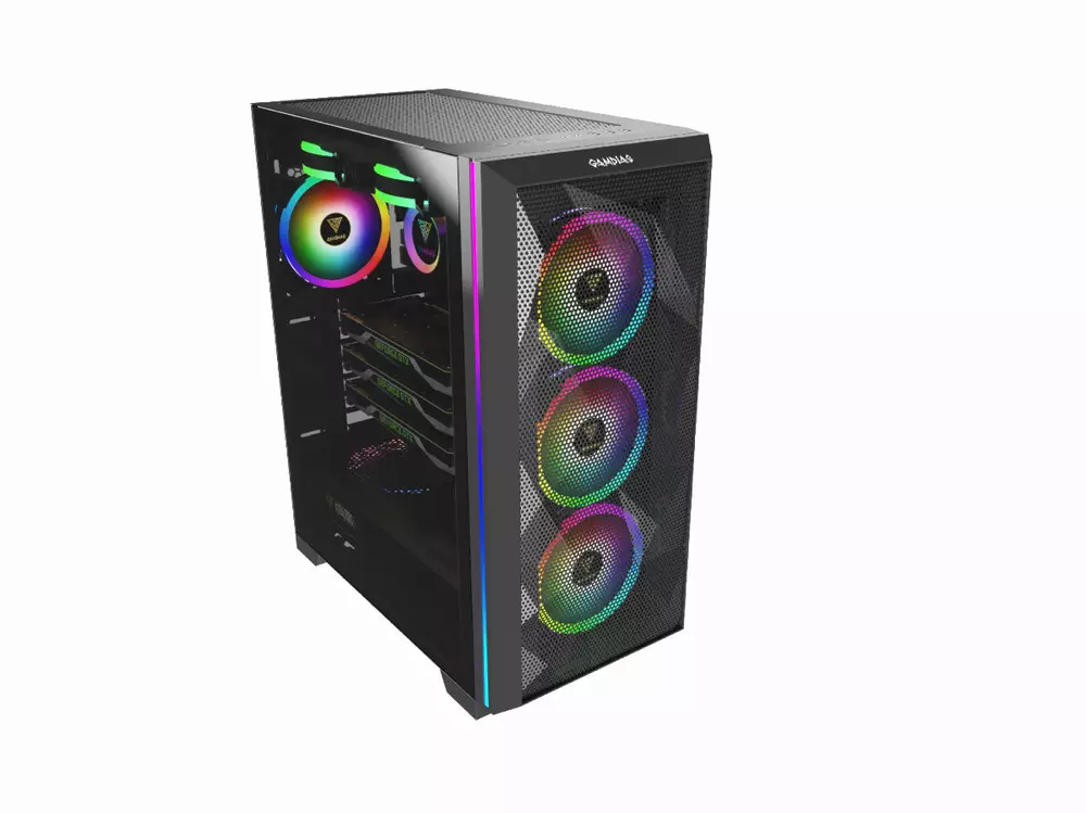 Кутия за компютър Gamdias ATHENA M2 Elite RGB Case ATX 