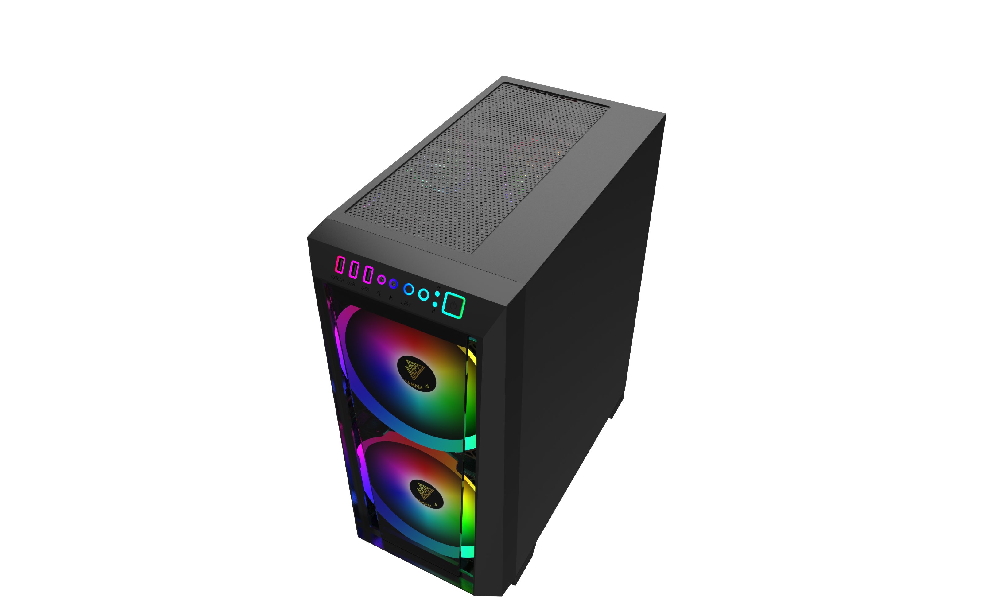 Кутия за компютър Gamdias APOLLO M2 Elite RGB Case ATX  
