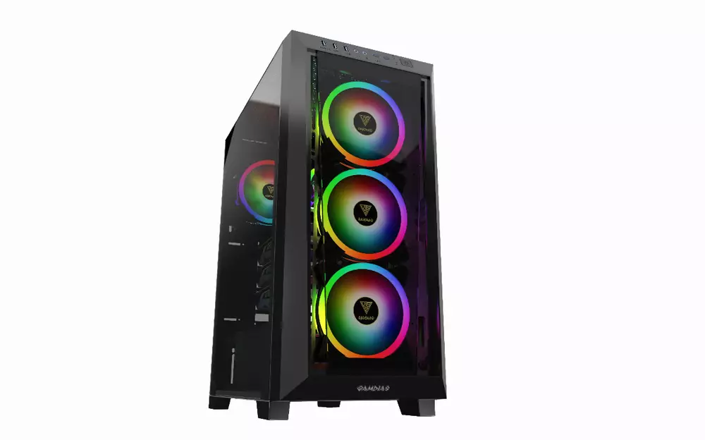 Кутия Gamdias TALOS M1 Elite aRGB Tempered Glass - GAMDIAS-TALOS-M1-ELITE