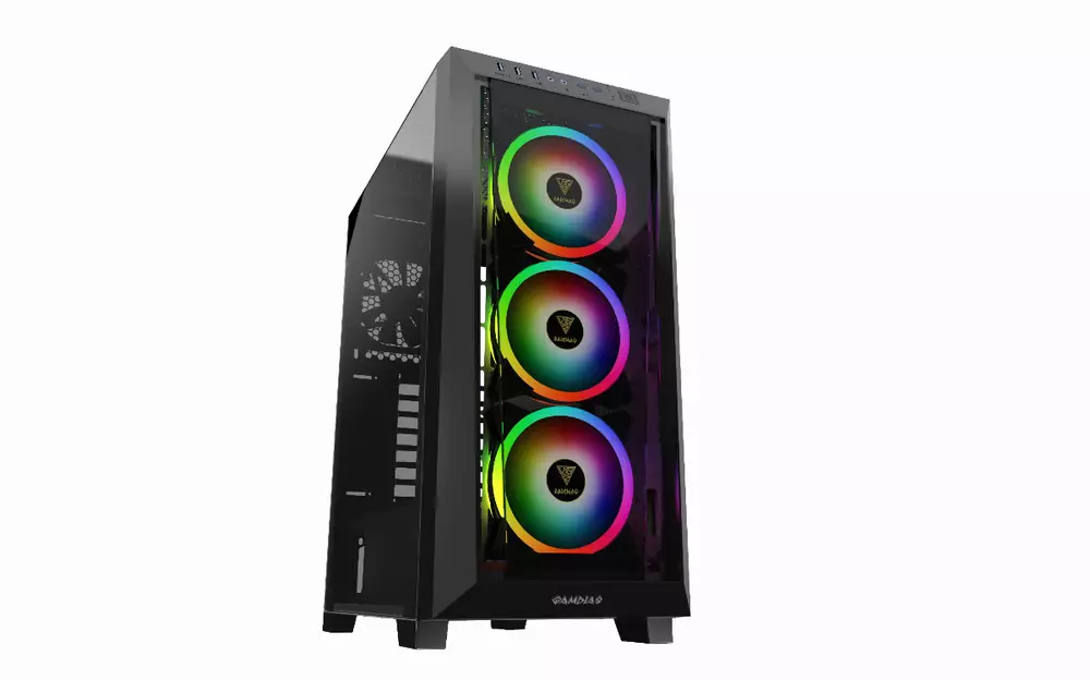 Кутия Gamdias TALOS M1 Elite aRGB Tempered Glass - GAMDIAS-TALOS-M1-ELITE