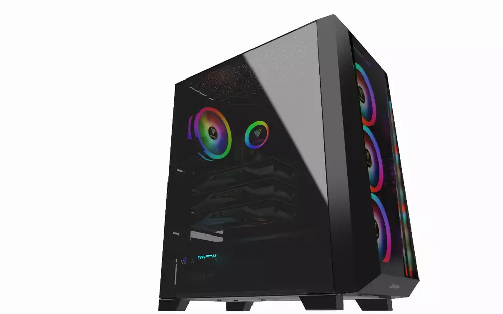 Кутия Gamdias TALOS M1 Elite aRGB Tempered Glass - GAMDIAS-TALOS-M1-ELITE