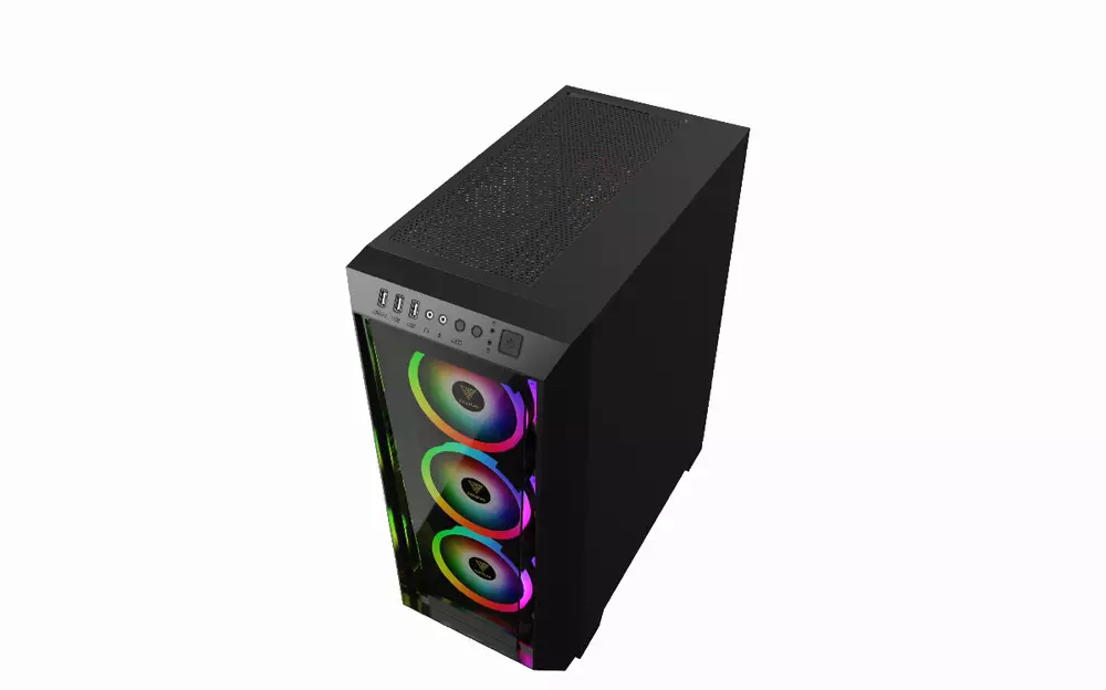 Кутия Gamdias TALOS M1 Elite aRGB Tempered Glass - GAMDIAS-TALOS-M1-ELITE