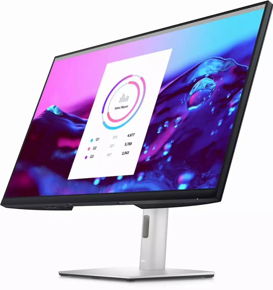 Монитор Dell 31.5" P3222QE, IPS, UHD 3840x2160, 60Hz, 5ms, sRGB 99%, USB, LAN