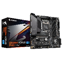 Дънна платка GIGABYTE AORUS B560M PRO, socket 1200, mATX