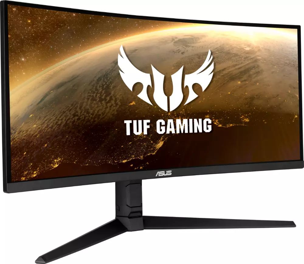 Монитор ASUS TUF Gaming VG34VQL1B, 34 " WQHD (3440x1440), 165Hz, Extreme Low Motion Blur, FreeSync Premium, 1ms (MPRT), Curved, DisplayHDR 400