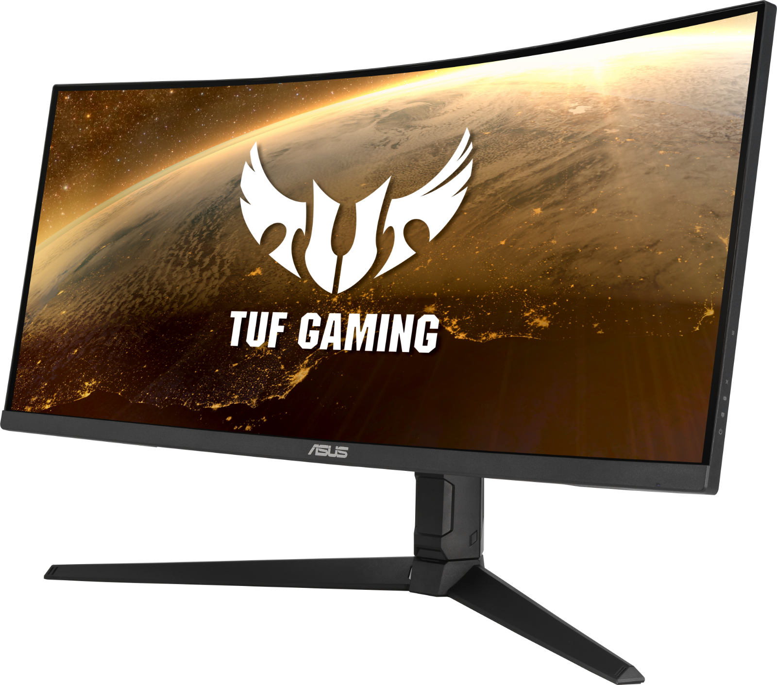 Монитор ASUS TUF Gaming VG34VQL1B, 34 " WQHD (3440x1440), 165Hz, Extreme Low Motion Blur, FreeSync Premium, 1ms (MPRT), Curved, DisplayHDR 400