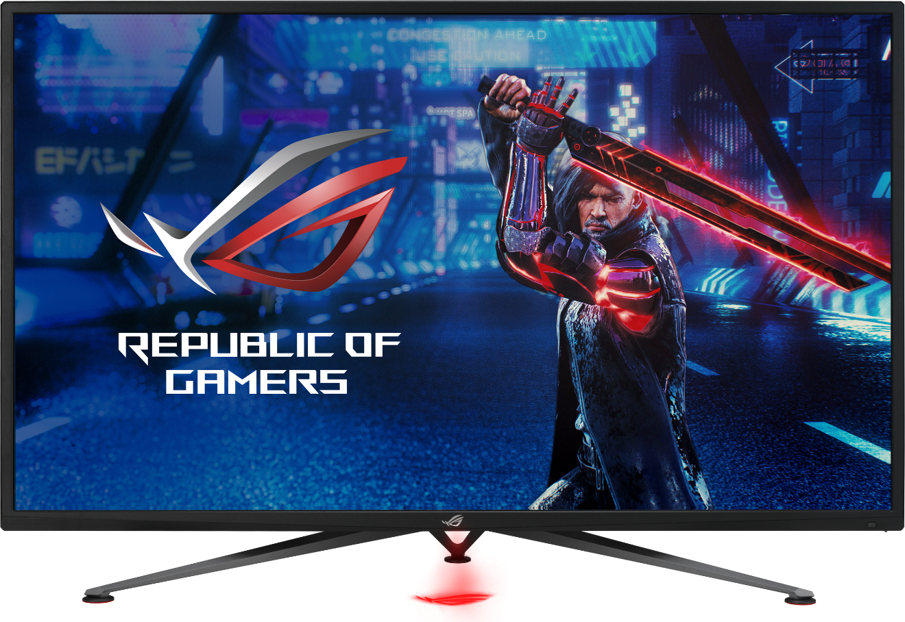Монитор ASUS ROG Strix XG438QR, 43", VA, 4K 3840x2160, 120Hz, DisplayHDR 600, AMD FreeSync Premium Pro, Remote Control