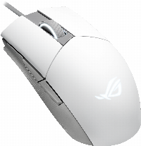 Геймърска мишка ASUS ROG Strix Impact II Moonlight White - 90MP02C0-BMUA00