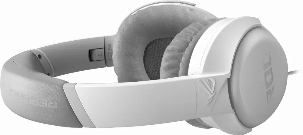 Геймърски слушалки ASUS ROG Strix Go Core Moonlight White - 90YH0381-B1UA00