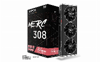 Видео карта XFX Speedster MERC 308 AMD Radeon RX 6600 XT Black 8GB - RX-66XT8TBDQ
