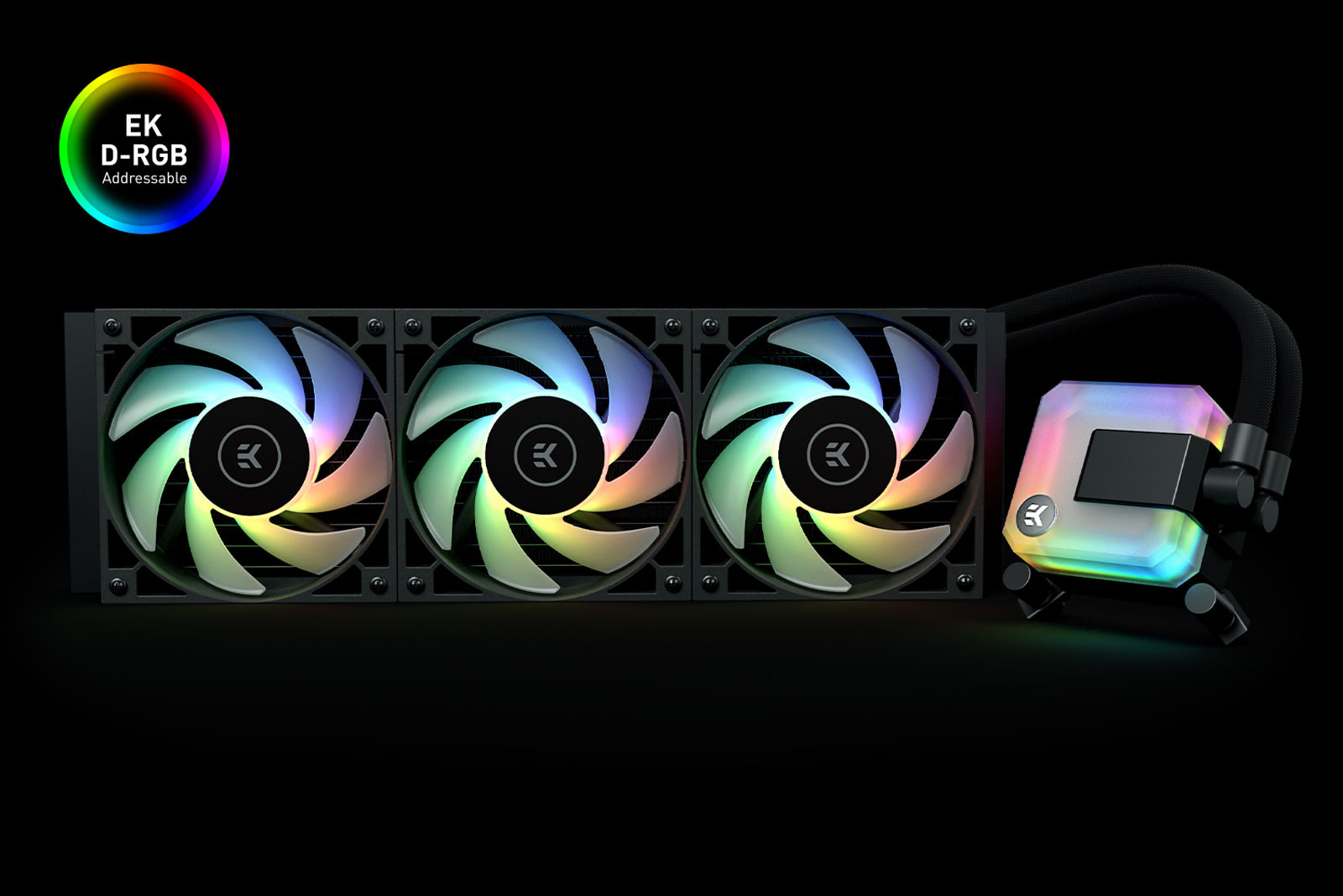 Воден охладител за процесор EK-AIO 360 (360mm) D-RGB Water 