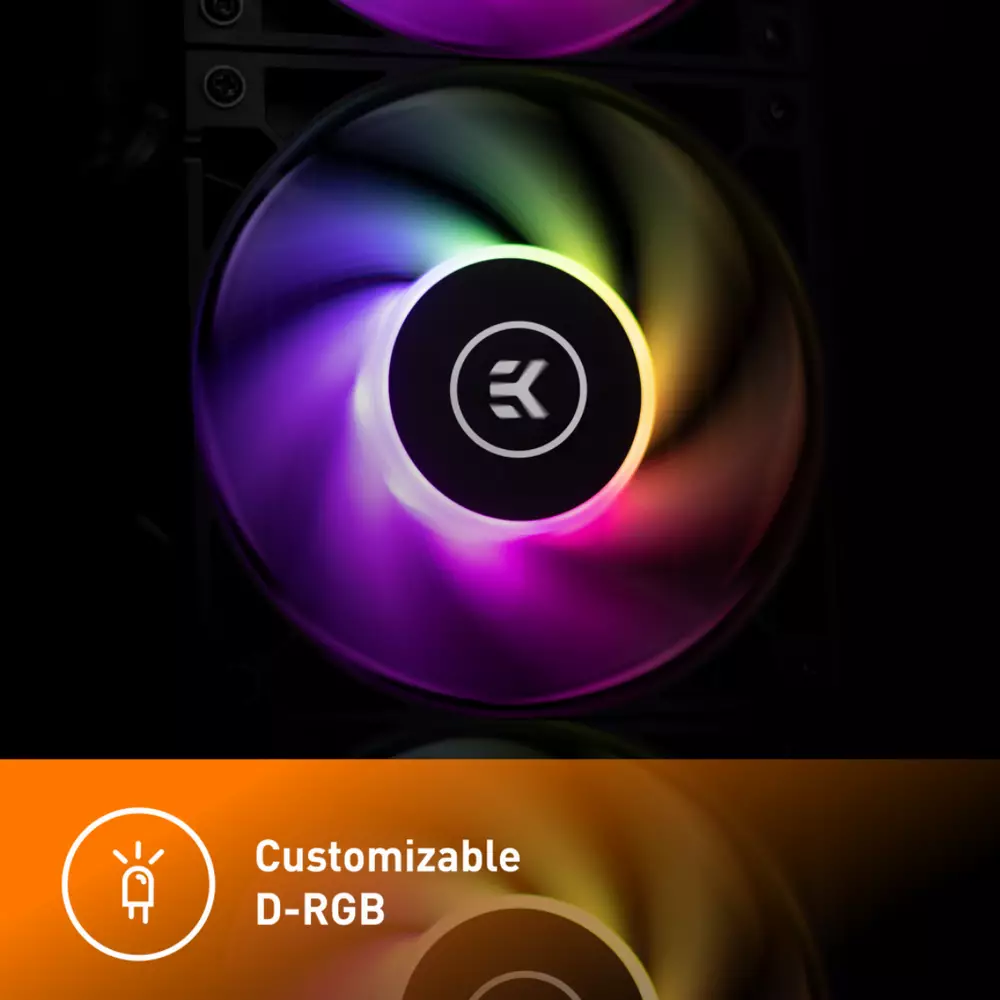 Воден охладител за процесор EK-AIO 240 (240mm) D-RGB Water