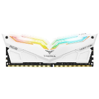 Памет Team Group T-Force Night Hawk White RGB DDR4 16GB (2x8GB) 3200MHz CL18 - TF15D416G3200HC16CDC01