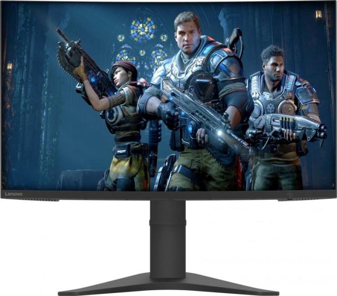 Монитор Lenovo 27" G27c-10, VA Curved, FHD 1920x1080, 165Hz, 4ms,  AMD FreeSync - 66A3GACBEU