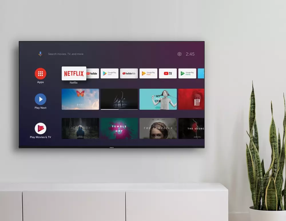 Монитор TV Nokia Smart 5000A, 50", IPS, 4K 3840x2160, HDR10, Dolby Vision, Wi-Fi, Android OS - 5000A4KDA