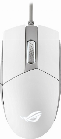 Геймърска мишка ASUS ROG Strix Impact II Moonlight White - 90MP02C0-BMUA00