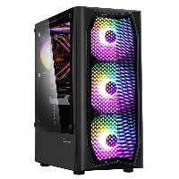 Геймърски компютър MARK III Blue Power (Intel Core i5-10400F, B460, 16GB DDR4, RX 6600 8GB, 650W)
