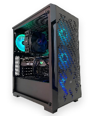 Геймърски компютър Black Bee (AMD Ryzen 5 3600,B550, 16GB DDR4, RTX 3060 12GB, 512GB NVME, 600W)