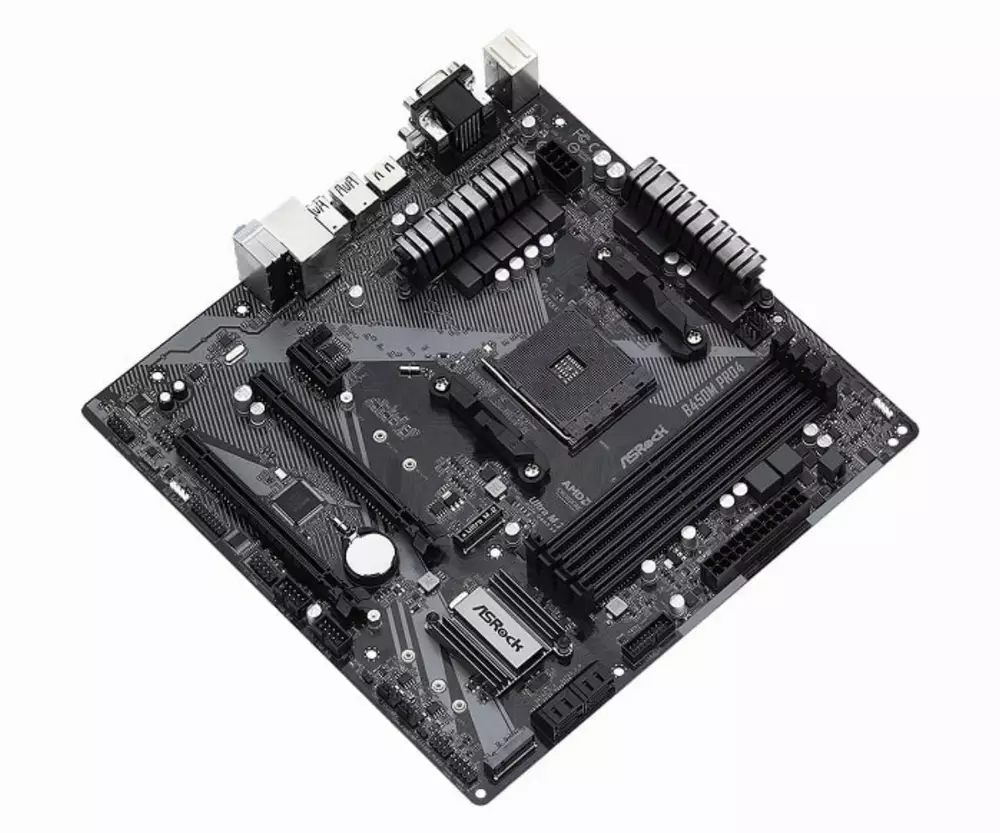 Дънна платка ASROCK B450M PRO4 R2.0