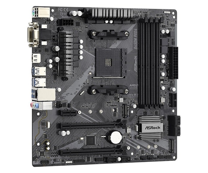 Дънна платка ASROCK B450M PRO4 R2.0