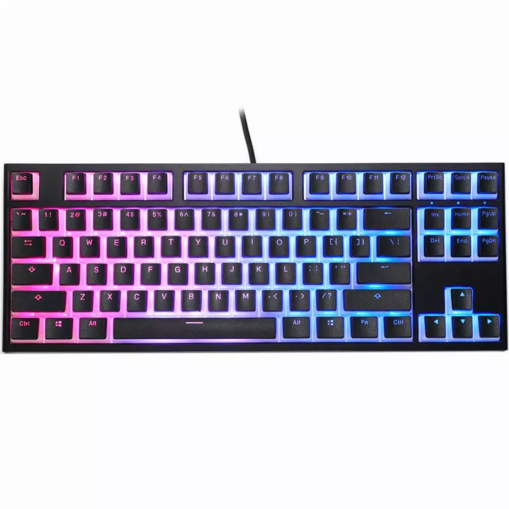 Геймърскa механична клавиатура Ducky One 2 Pudding RGB TKL, Cherry MX Blue