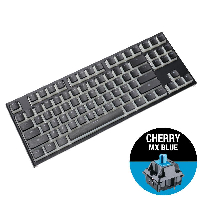Геймърскa механична клавиатура Ducky One 2 Pudding RGB TKL, Cherry MX Blue