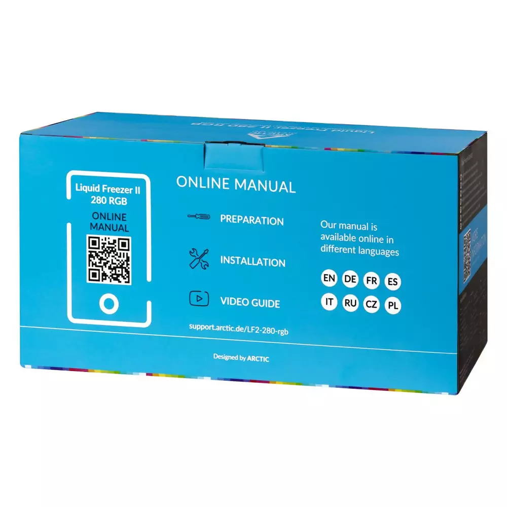 Водно охлаждане за процесор Arctic Liquid Freezer II 280 RGB - ACFRE00108A