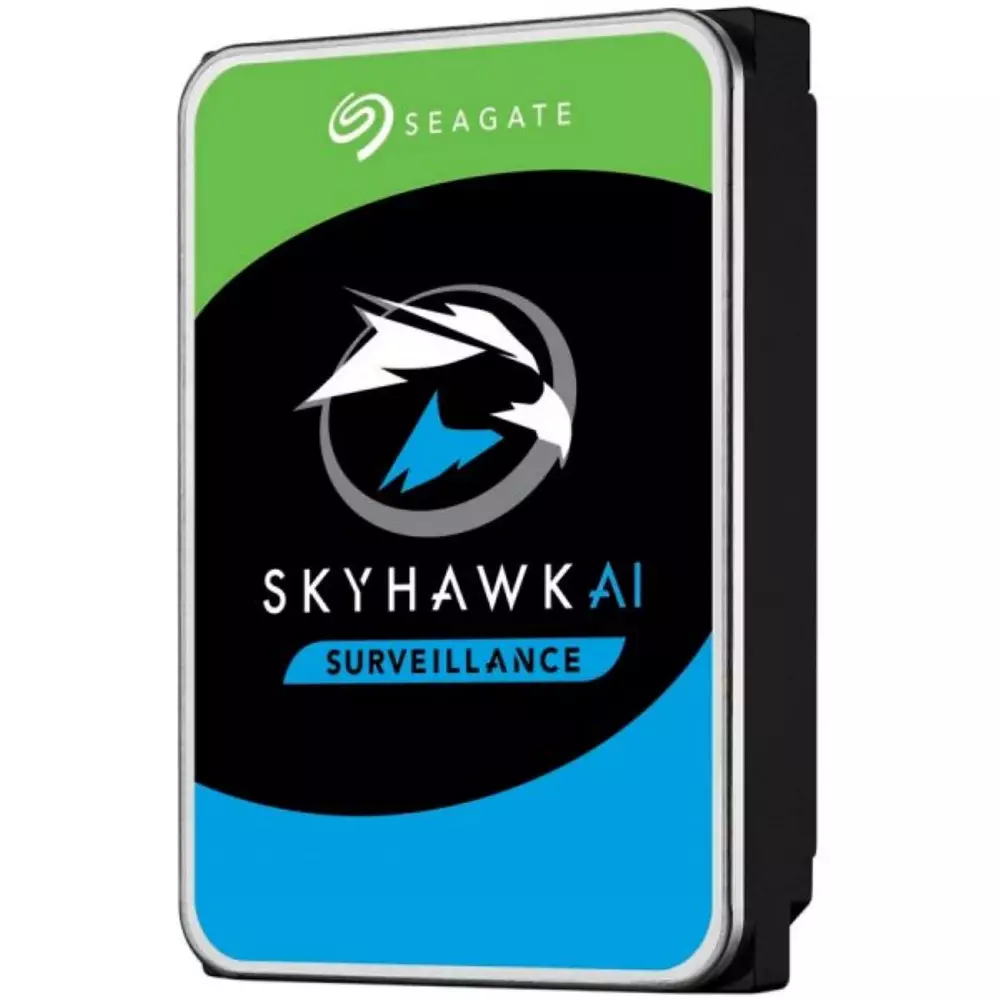 Твърд диск HDD Seagate SkyHawk AI Surveillance 8TB 3.5" SATA 6Gb/s 7200rpm - ST8000VE001